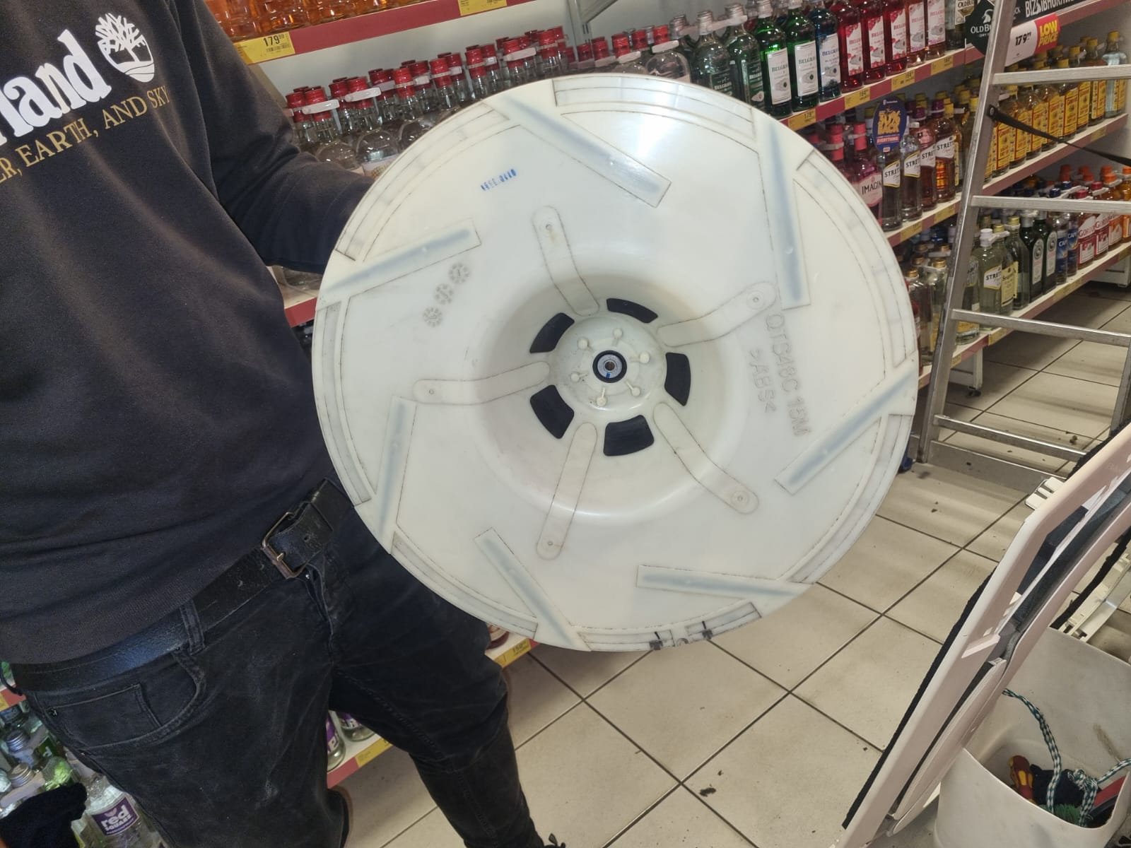 Fan housing — pre-clean inspection
