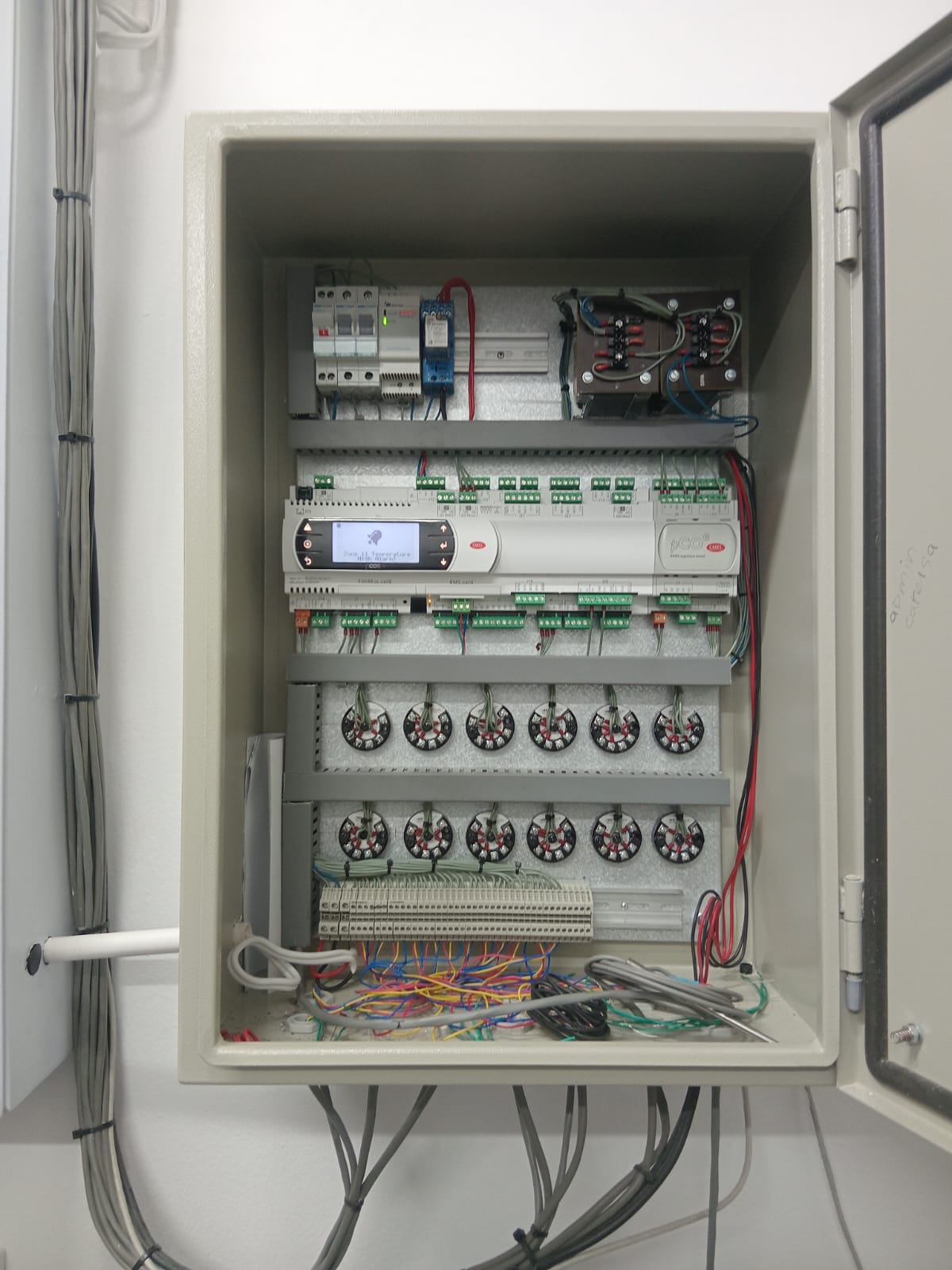 Carel iPRO BMS controller wiring