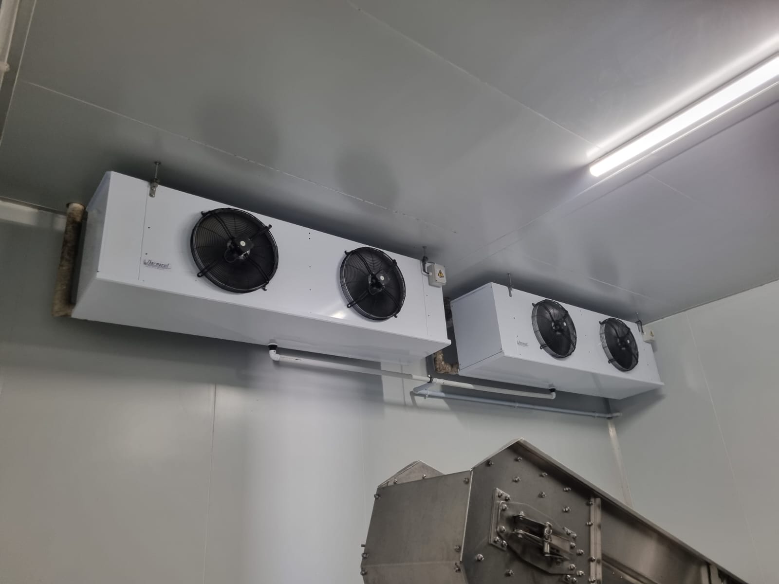 Thermocoil twin evaporators — cold storage retrofit